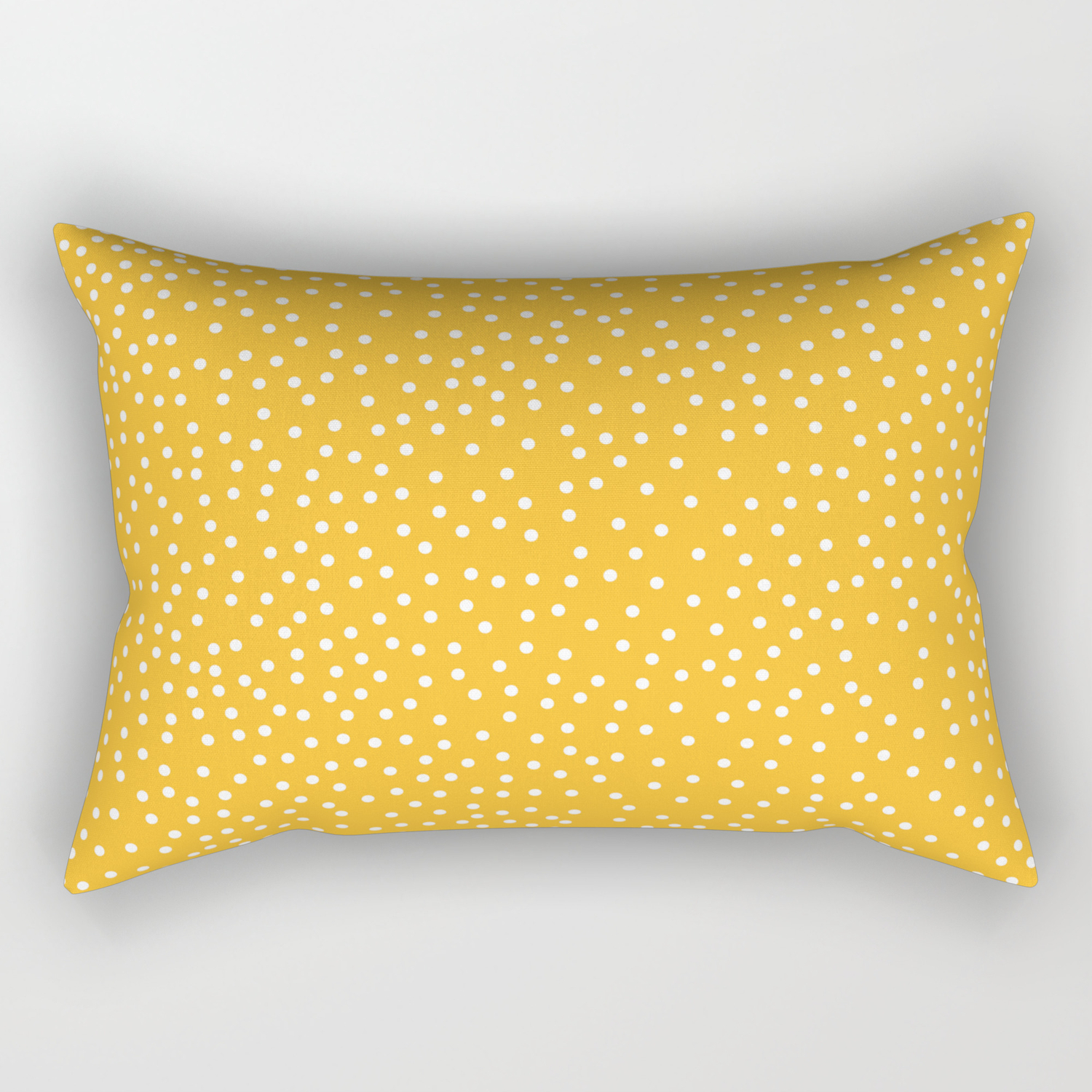 yellow rectangle throw pillow