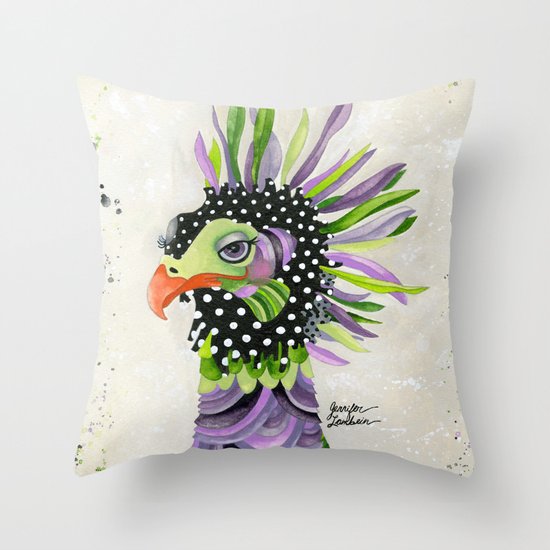 Secretary Rhea Throw Pillow