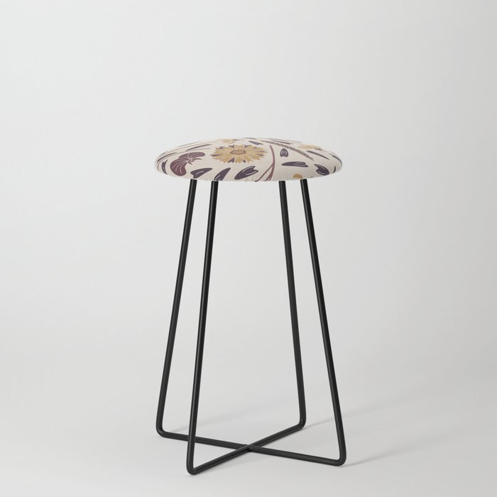 Sweet Pea (Autumn) Counter Stool