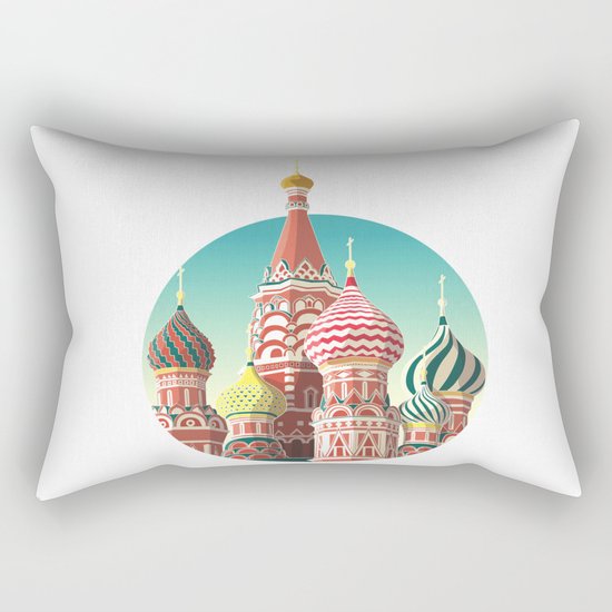 Saint Basil's Cathedral Rectangular Pillow