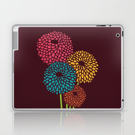 Still Life Chrysanthemum Laptop & iPad Skin