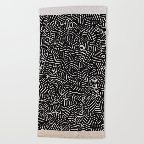 - the doubt - Beach Towel
