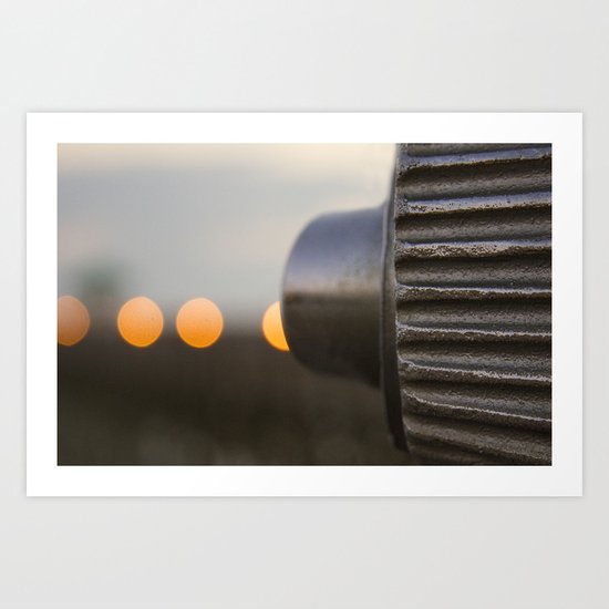 The Look out Art Print