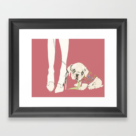 he would never do it, 2 Framed Art Print
