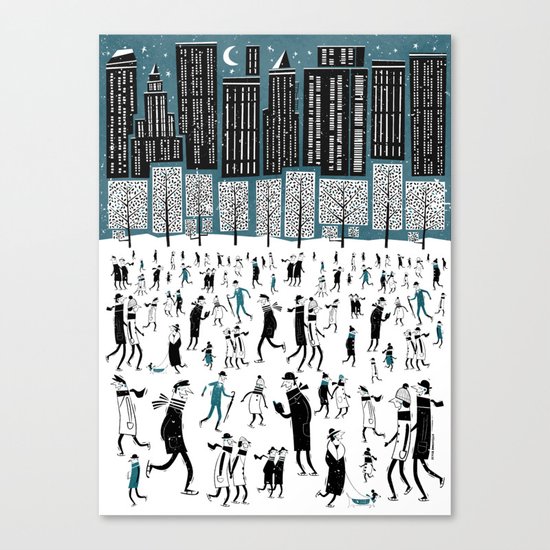 New York Skate of Mind Canvas Print