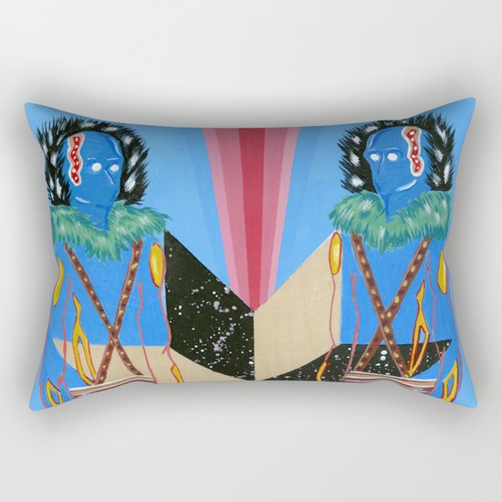 SPACE GODS Rectangular Pillow