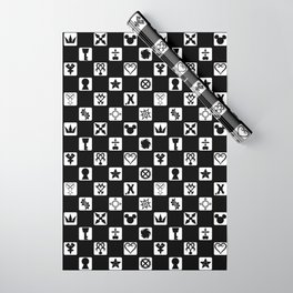 Kingdom Hearts Grid Wrapping Paper