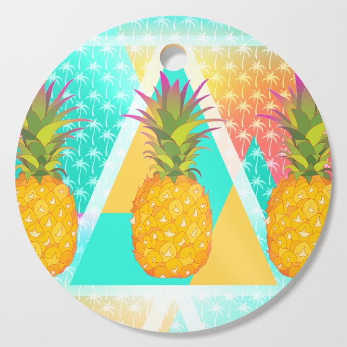Pineapples Cutting Board