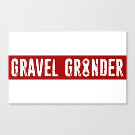Gravel Grinder Chain Link Canvas Print