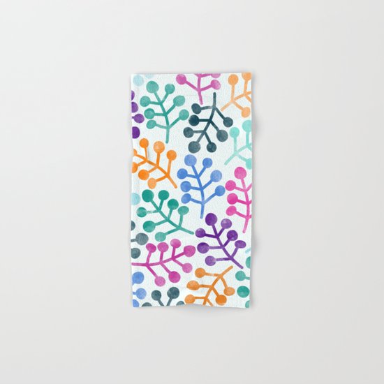 Flower Pattern IV Hand & Bath Towel