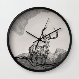 Mountain Wall Clock