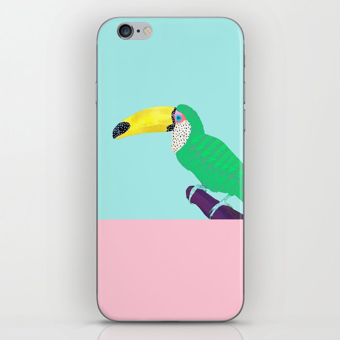 Chilling Toucan iPhone Skin