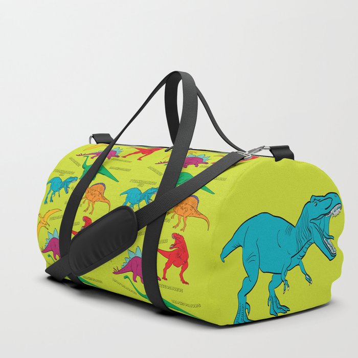 Dinosaur Print - Colors Duffle Bag