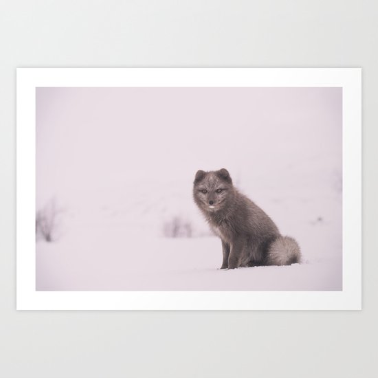 Snowy Sundays Art Print