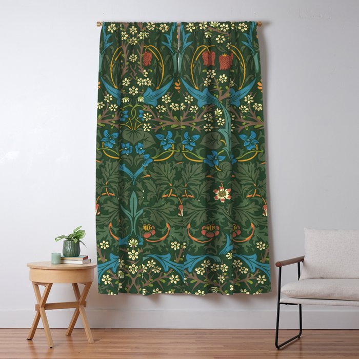 William Morris "Blackthorn" 1. Blackout Curtain