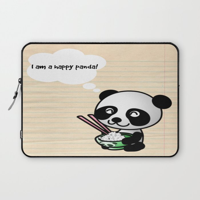 Happy Panda Laptop Sleeve