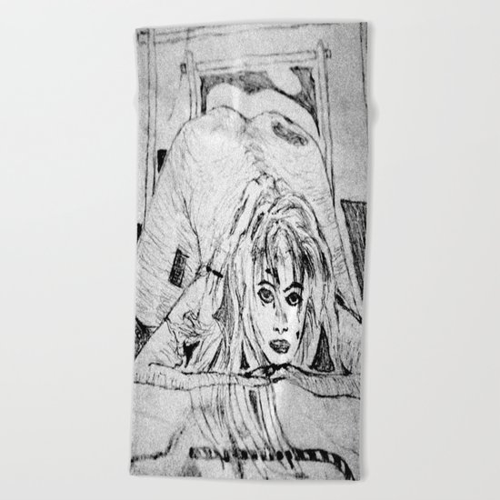 Spoon (College Art) Beach Towel