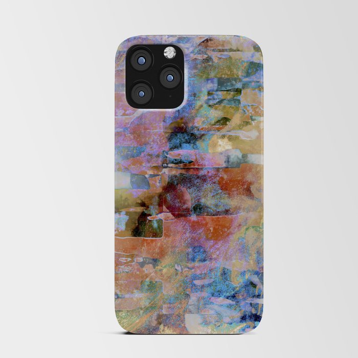 African Dye - Colorful Ink Paint Abstract Ethnic Tribal Art Pastel iPhone Card Case