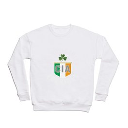 Funny CIA Catholic Irish American Ireland Gift Crewneck Sweatshirt