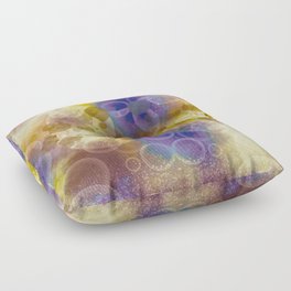 Complementary Abstract Floor Pillow