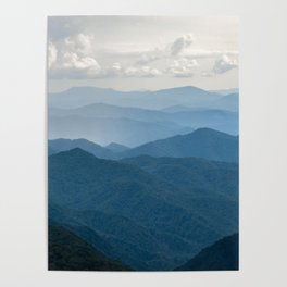Smoky Mountain National Park Nature Photography Poster