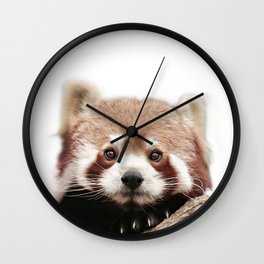 RED PANDA Wall Clock