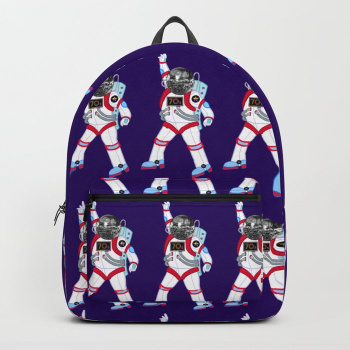 Disco Ball Astronaut Backpack