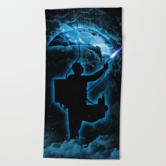 The Storm Breaker Beach Towel