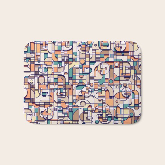 HUMAN BEINGS Bath Mat