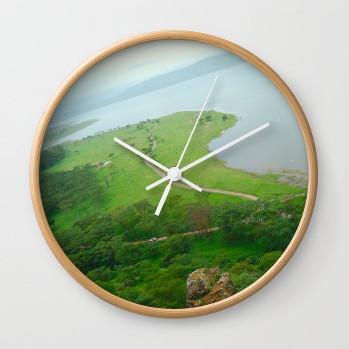 Kenya Landscape Wall Clock