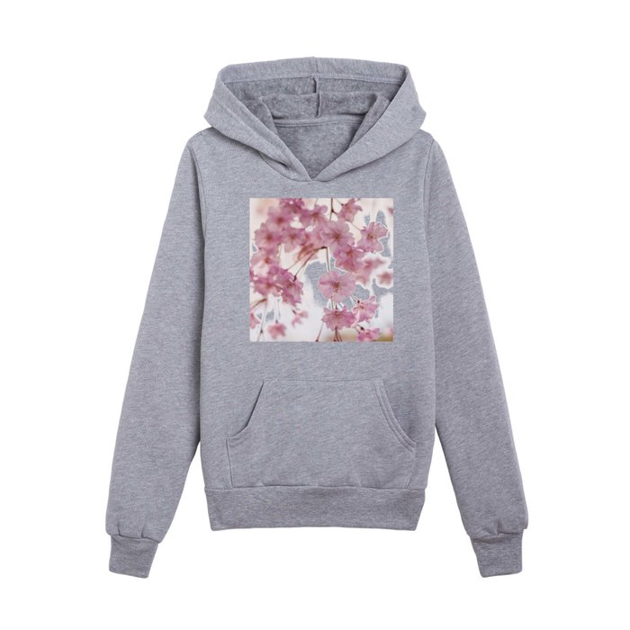 Cherry Blossom Baby Kids Pullover Hoodie