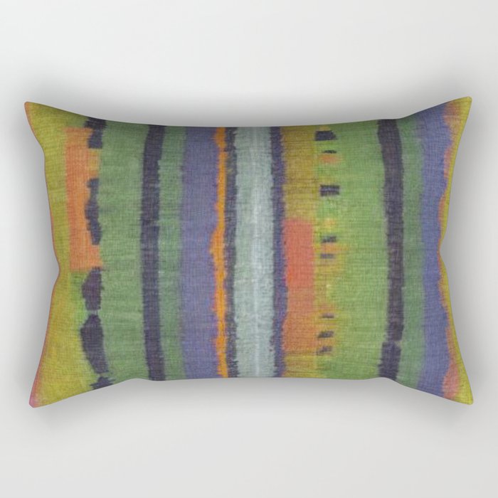 Ethnicity Textile Area Rectangular Pillow