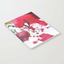 abstract holiday N.o 2 Notebook