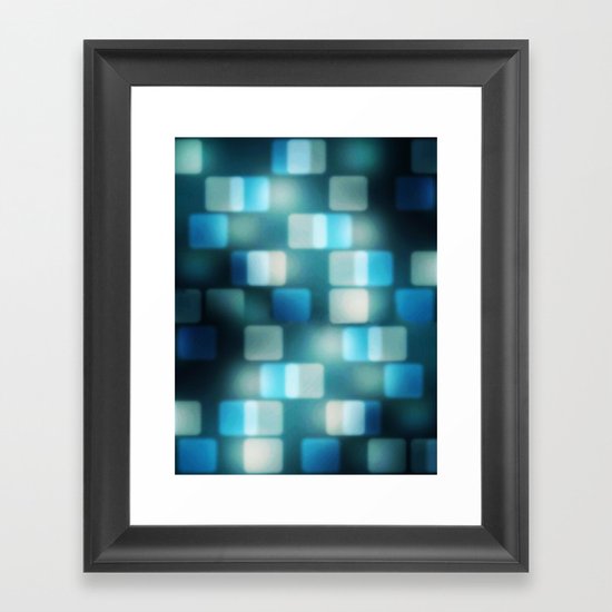 Movie Lights Framed Art Print