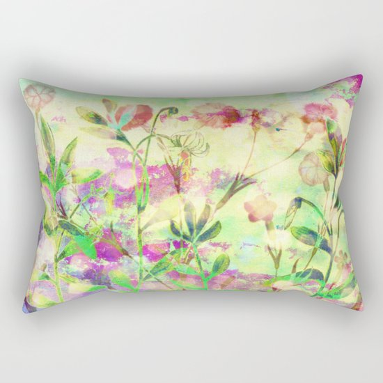 simple flowers Rectangular Pillow