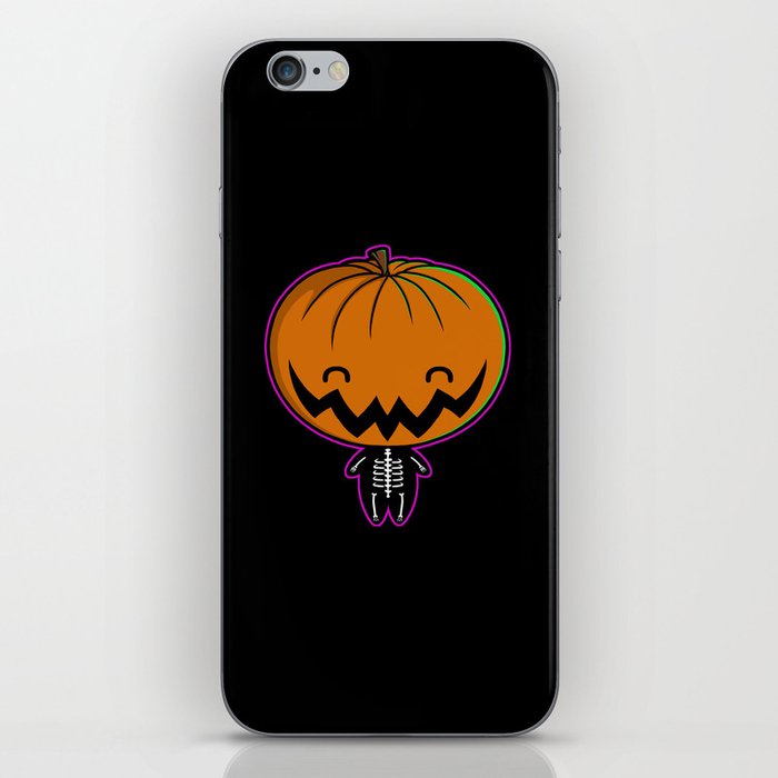 Cutie Pumpkin Pie iPhone Skin