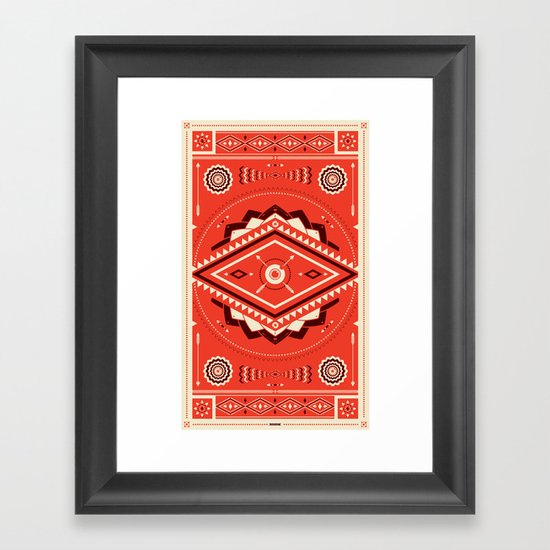 The Indian EYE Framed Art Print