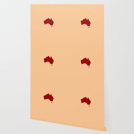 Shape of Australia 2 Wallpaper