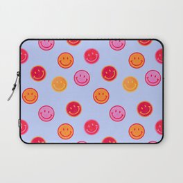 Smiling faces pattern no2 Laptop Sleeve