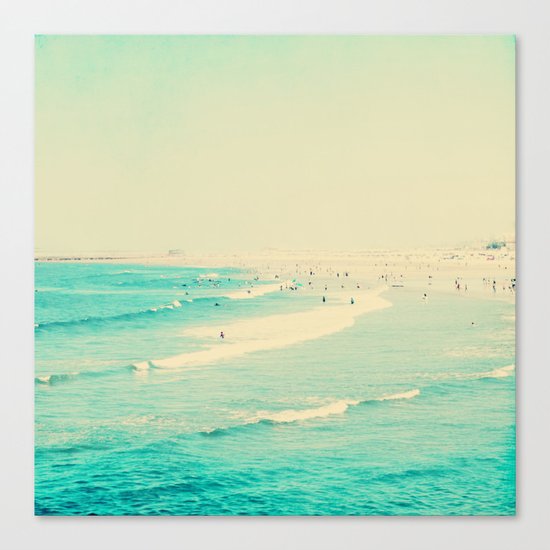 beach sunday II Canvas Print