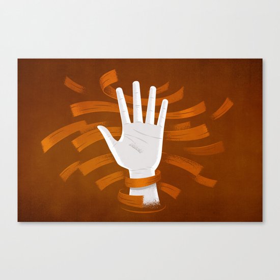 Pharisees Conspire to Kill Jesus (by Matt Stevens) Canvas Print