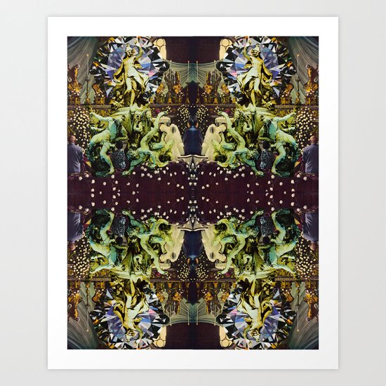 THEMIS AND THE FALL Art Print