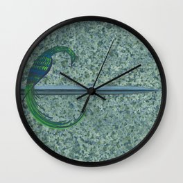 To the Hilt Wall Clock