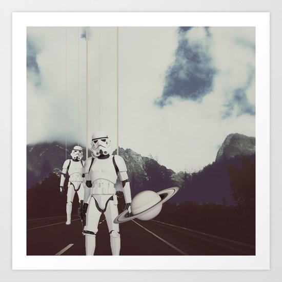 THE WORLD IS OUR Art Print