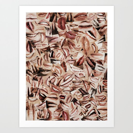 Speak Art Print