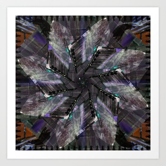 Mandala series #11 Art Print
