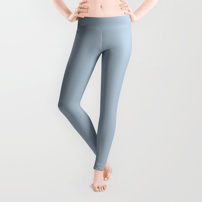 Pale Pastel Blue Solid Color Pairs Dulux 2022 Colour of the Year Bright Skies Leggings