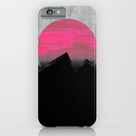 Pink Sun iPhone & iPod Case