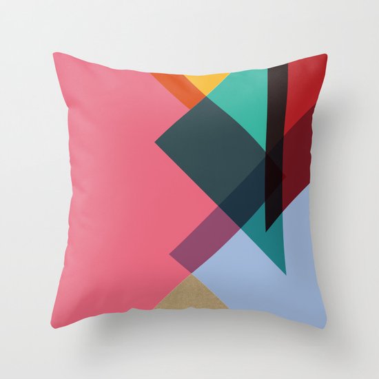 Triangles (Part 2) Throw Pillow