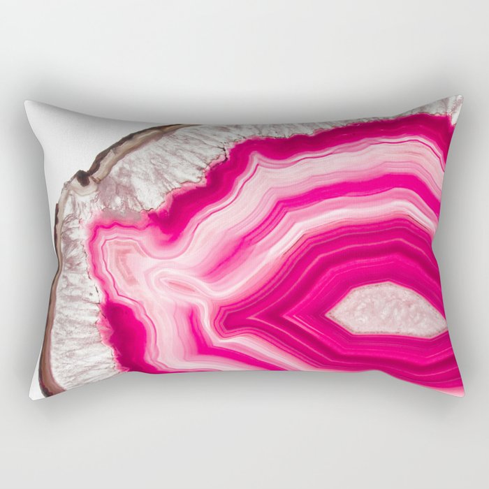 Translucent Agate Rectangular Pillow